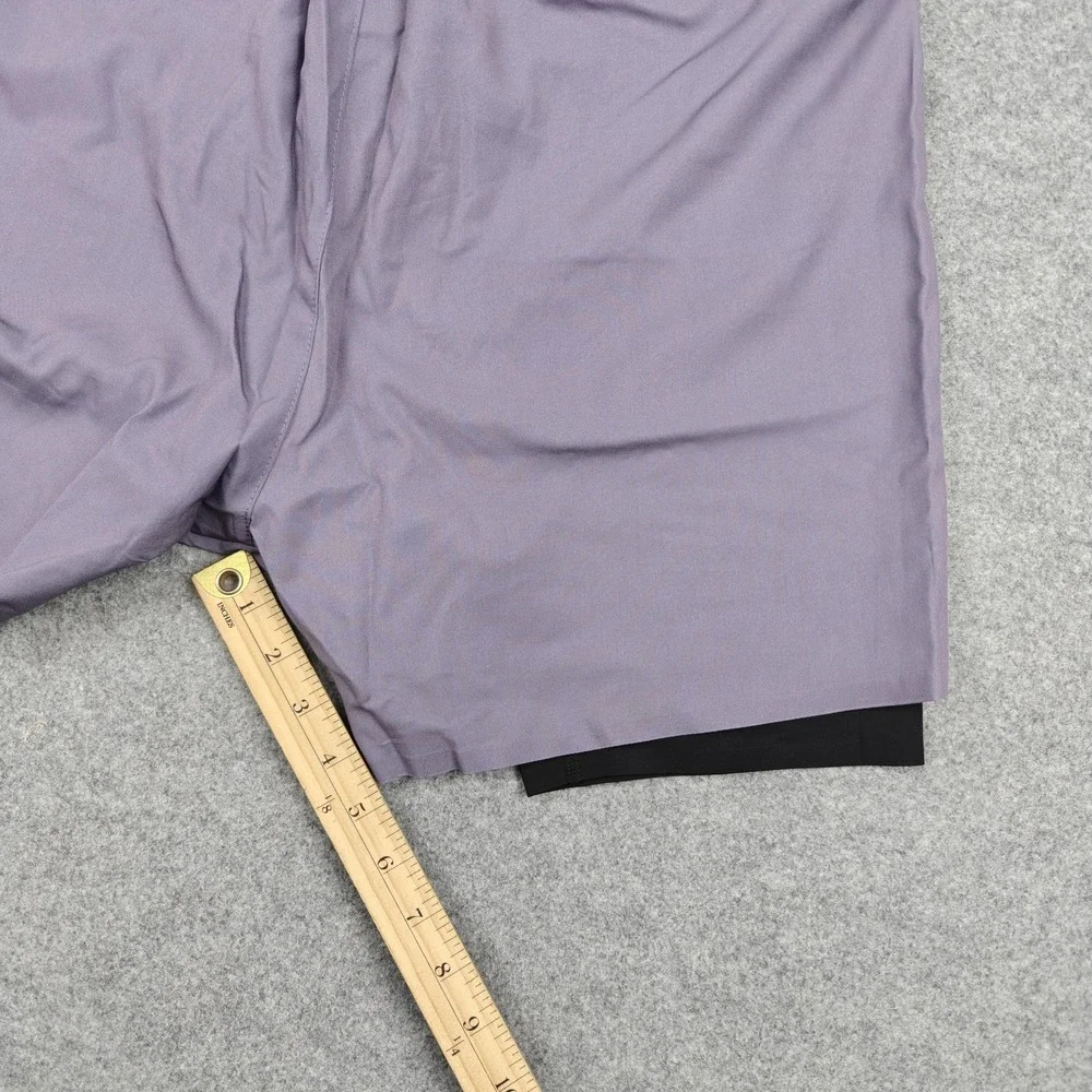 Darc Sport‎ Los Angeles Forever Compression Shorts Mens Medium Purple Lined New